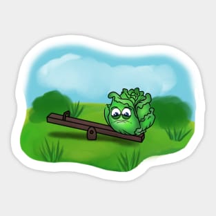 SadSalad Seesaw Sticker